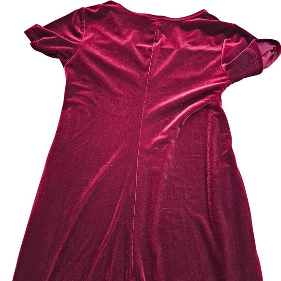 Smash + Tess Red Velvet Romper Sz S - Picture 6 of 8